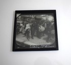 Ww1 - Belgian Refugees Arriving In Brussels C1915 Magic Lantern Slide Photo