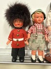 Lot Of 5 Vintage Plastic 6    Dolls 