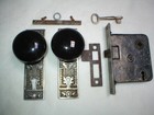 Antique Victorian Era Door Hardware