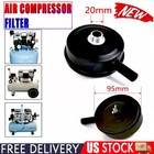 1 2  Npt Air Compressor Intake Filter Silencer Metal Housing And Element