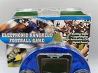 New Sealed Electronic Football Handheld Game Lcd Video Screen   Blue 