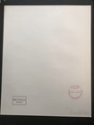 The Beatles John Lennon Yoko Ono 1968 Rare Stamped 16x20 Oversize Photograph 
