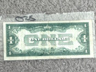 1928 B Series  1 Silver Certificate  funny Back  Very Nice   250