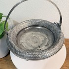 Derby Silver Co Quadruple Plated Footed Bowl With Handle Candy Dish