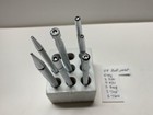 7 Vtg Craftool Co Usa  Craftool Usa Seeders Leather Carving Tools  refb23 