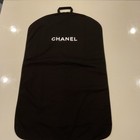 Authentic Chanel Garment Dust travel Bag With Snaps And Zipper 23      x39   new