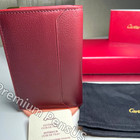 Cartier Must De Cartier Burgundy Leather Travel Wallet Nos Vintage
