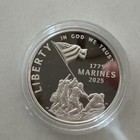2025 United States Marine Corps 250th Anniversary Proof Silver Dollar Coa Ogp