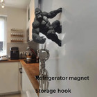King Kong Fridge Magnet-magnets Decor Storage Hook Key Refrigerator Sticker