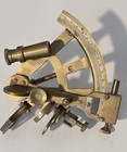 Vintage Brass Sextant Nautical Marine Maritime Navigation Instrument
