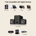 Computer Usb Speakers System Stereo Bass Subwoofer Led For Desktop Laptop Pc Dvd