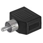 Rca To 3 5mm Adapter Male female Stereo Mono 1 8  3 5mm Jack Headphone Splitter