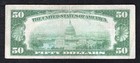 Fr  1880-k 1929  50 Frbn Federal Reserve Bank Note Dallas  Tx  key Series  Vf