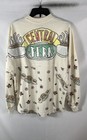 Spirit Jersey Warner Bros Friends Central Perk Almond Milk Long Sleeve Sz S Nwt