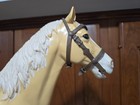 Vintage Marx Johnny West Thunderbolt Horse Figure W  Tack   Scabbard - No Tail