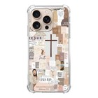 Christian Aesthetic Case Compatible With Iphone 16 Pro  Jesus Christian Cross