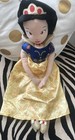 Authentic Disney Store Princess Snow White Soft Stuffed Plush Doll Toy 16    Euc