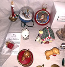 Nice Lot  Vintage  Hallmark  Christmas Ornaments