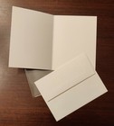 Happy Holidays - White W  Metallic Gold Embellishments - Christmas Cards  Set 12