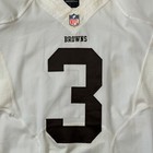 Game Worn Brandon Weeden Cleveland Browns Jersey Nike 2013 Salute To Service