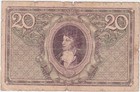 Poland 20 Marek 1919 Used