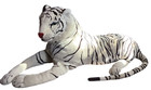 Melissa And Doug White Bengal Tiger Plush Stuffed Animal 38  Jumbo Realistic