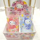 Sanrio Hello Kitty 2 Glass Set Kitty Sweet Flower Leopard Vintage Japan 2002rare