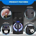 Pyle Karaoke Vibe Portable Video Pa Speaker System- 8       Speaker  800 Watt