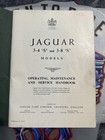 Jaguar 3 4 And 3 8 S Models Operating Maintenance And Service Handbook Original