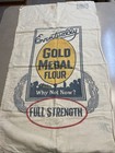 Vtg Gold Medal Flour Cloth Sack Bag Washburn Crosby General Mills Minneapolis