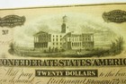 1864 Confederate States Of America -  20 Obsolete Note Csa