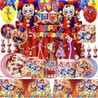 The Amazing Themed Birthday Party Decorations Digitaled Circus Tableware Plates