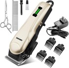 Pet Dog Cat Hair Clippers Professional Thick Trimmer Grooming Kit Toe Heavy Duty