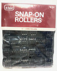 Snap-on Hair Rollers Curlers Dbest Model No  535  3 Packages  36 Jumbo Rollers 