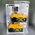 2 Pack Dewalt Dcb205 20v Max Xr 5ah Lithium Ion Battery Usa