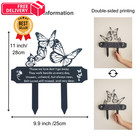 Sweearth Grave Decorations For Cemetery     Express Your Eternal Medium  Black