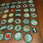 54 Vintage Girl Scout Patch Lot 1980   s Unused