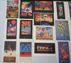 Set Of 19  Albuquerque International Balloon Fiesta Poster Post Cards  1979-1997