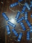 Lot Of Blue Molded Aerovox Duranite  004  006  008 Uf - 400 Vdc Capacitor P88