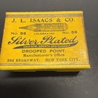 Antique J l  Isaacs No 56 Silver Plated Point Dip Pen Nibs 144ct Box Nos Sealed