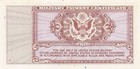 Usa   Mpc  5  Cents  1947  Series  472  Plate   44  Uncirculated Banknote Aaz 4