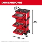 Milwaukee Tool 48-22-9495 Mechanics Hand Tool Master Set W  Packout Dolly 366pc