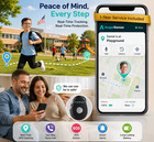 Angelsense Gps Tracker For Kids - Autism  Elderly  1 Year Service Included------