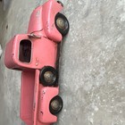 Vintage Pink Tin Toy Pickup Truck - Age 17 Years   Up
