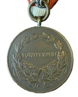 Original Ww1 Austro Hungarian Bronze Bravery Medal Karl I Fortitudini