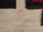 Antique   Vintage Navajo Rug  Storm Pattern  1920   s- 30   s 20  56x32 Lazy Lines
