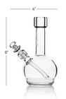 Grav - Mini Round Base Water Pipe