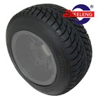 Golf Cart 10  Black Tempest Wheels rims And 205 50-10 Dot Low Profile Tires 4 