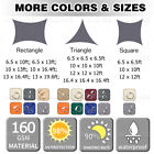 Waterproof Shade Sail Patio Awning Outdoor Garden Pool Sun Canopy Shelter Cover
