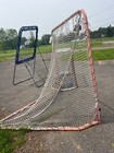 Foldable Lacrosse Goal With Net  Used Regulation Size  